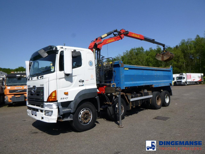 Hino FY1EUKA RHD + Palfinger E120L + grapple - شاحنة كرين: صور 5 Hino FY1EUKA RHD + Palfinger E120L + grapple - شاحنة كرين: صور 5