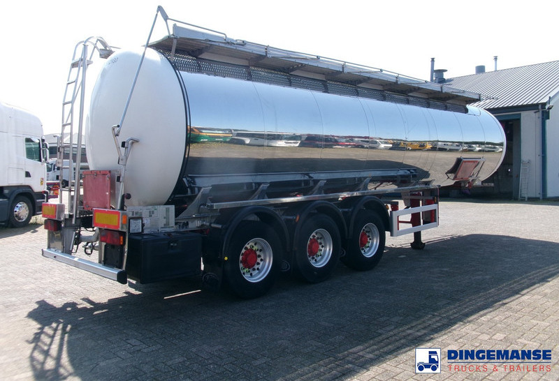 Indox Chemical tank inox 35.2 m3 / 1 comp + pump - نصف مقطورة صهريج: صور 4 Indox Chemical tank inox 35.2 m3 / 1 comp + pump - نصف مقطورة صهريج: صور 4