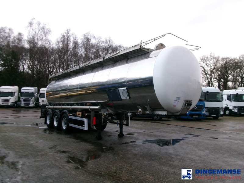 Indox Chemical tank inox L4BH 33.5 m3 / 1 comp - نصف مقطورة صهريج: صور 2 Indox Chemical tank inox L4BH 33.5 m3 / 1 comp - نصف مقطورة صهريج: صور 2