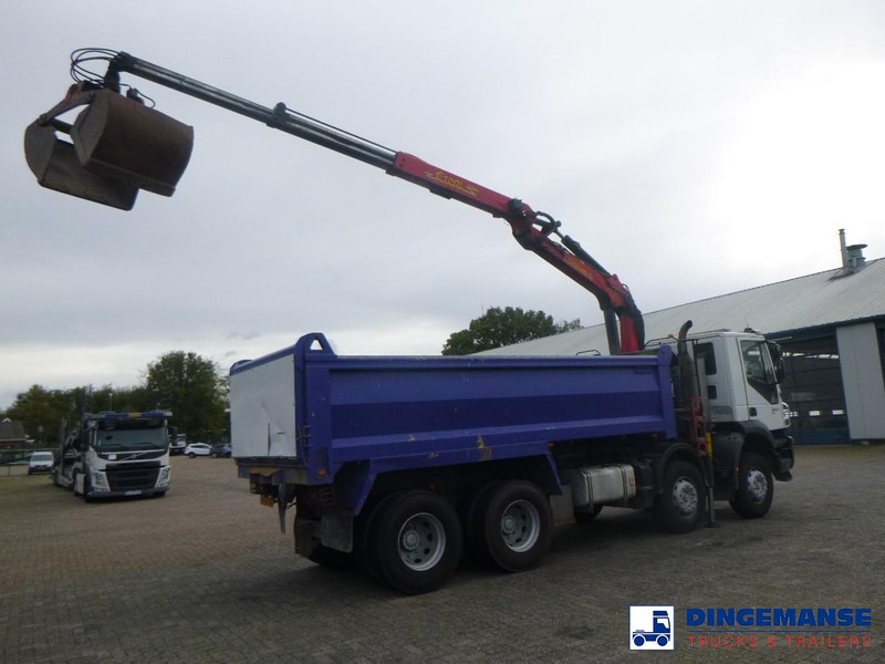Iveco AD340T36 8x4 RHD tipper + Palfinger E120 plus + grapple - شاحنة كرين: صور 4 Iveco AD340T36 8x4 RHD tipper + Palfinger E120 plus + grapple - شاحنة كرين: صور 4