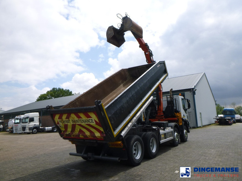 Iveco Trakker 360 Euro 6 8x4 RHD tipper + Atlas 130.2VGL - شاحنة كرين: صور 4 Iveco Trakker 360 Euro 6 8x4 RHD tipper + Atlas 130.2VGL - شاحنة كرين: صور 4