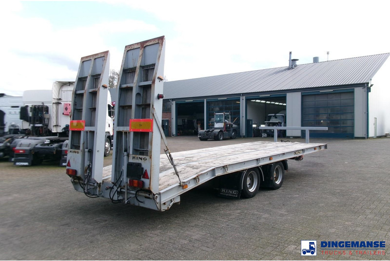 KING 2-axle platform drawbar trailer 14t + ramps - مقطورات مسطحة: صور 4 KING 2-axle platform drawbar trailer 14t + ramps - مقطورات مسطحة: صور 4