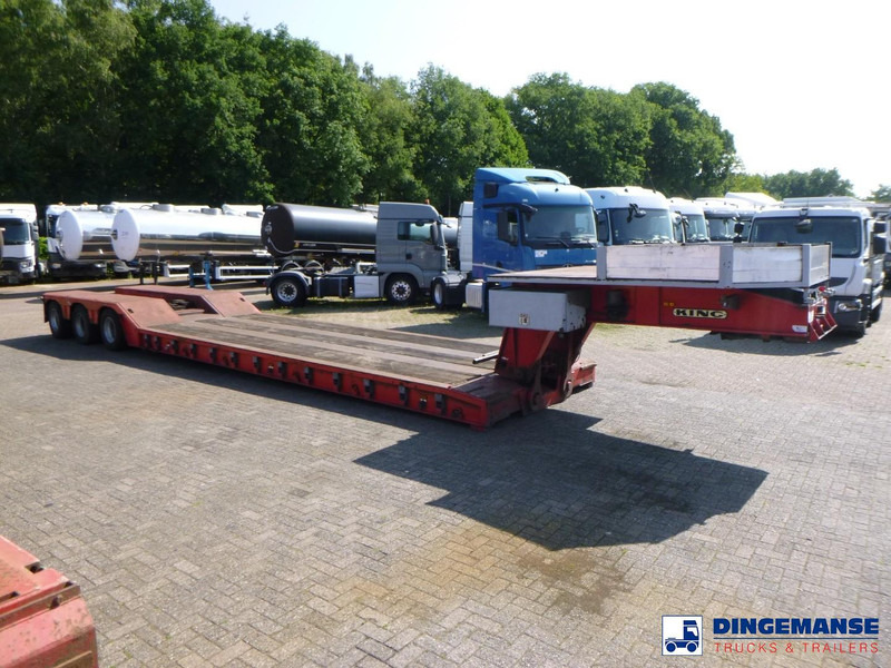 KING 3-axle lowbed trailer 70t - عربة مسطحة منخفضة نصف مقطورة: صور 2 KING 3-axle lowbed trailer 70t - عربة مسطحة منخفضة نصف مقطورة: صور 2