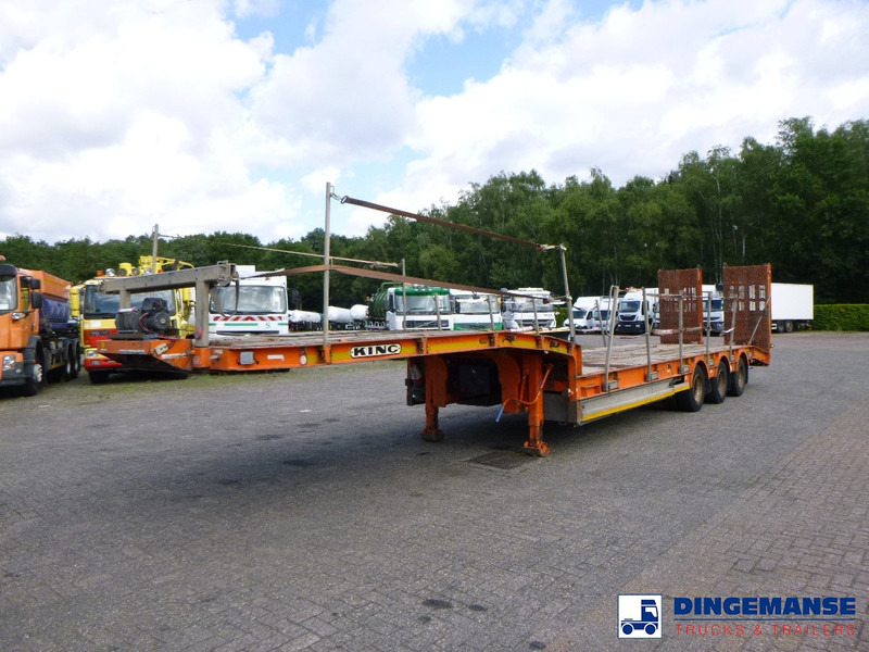 KING 3-axle semi-lowbed trailer 44T + ramps - عربة مسطحة منخفضة نصف مقطورة: صور 1 KING 3-axle semi-lowbed trailer 44T + ramps - عربة مسطحة منخفضة نصف مقطورة: صور 1