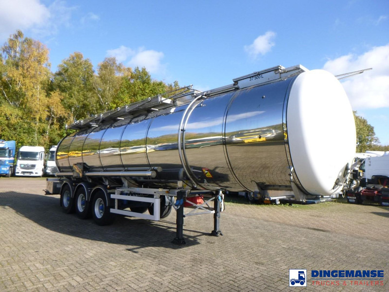 LAG Chemical tank inox 37.5 m3 / 1 comp - نصف مقطورة صهريج: صور 2 LAG Chemical tank inox 37.5 m3 / 1 comp - نصف مقطورة صهريج: صور 2
