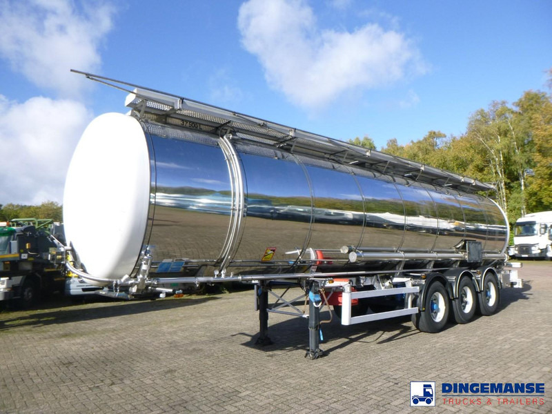 LAG Chemical tank inox 37.5 m3 / 1 comp - نصف مقطورة صهريج: صور 1 LAG Chemical tank inox 37.5 m3 / 1 comp - نصف مقطورة صهريج: صور 1