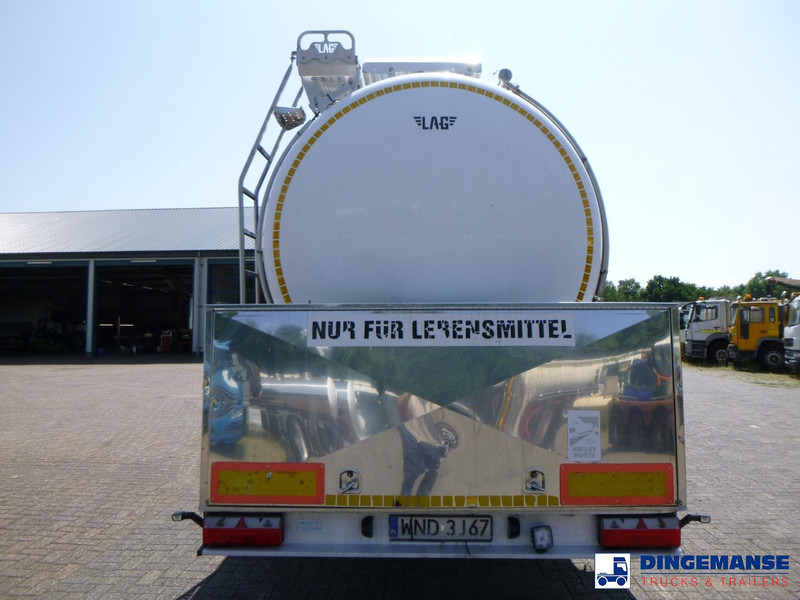 LAG Food tank inox 32 m3 / 3 comp + pump - نصف مقطورة صهريج: صور 5 LAG Food tank inox 32 m3 / 3 comp + pump - نصف مقطورة صهريج: صور 5