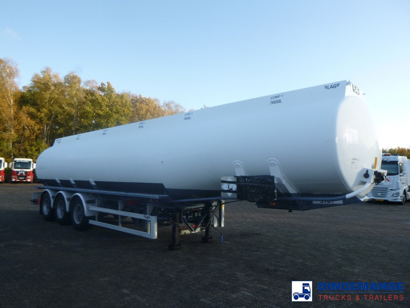 LAG Fuel tank alu 44.4 m3 / 6 comp + pump - نصف مقطورة صهريج: صور 2 LAG Fuel tank alu 44.4 m3 / 6 comp + pump - نصف مقطورة صهريج: صور 2