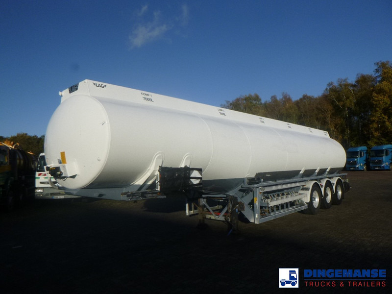 LAG Fuel tank alu 44.4 m3 / 6 comp + pump - نصف مقطورة صهريج: صور 1 LAG Fuel tank alu 44.4 m3 / 6 comp + pump - نصف مقطورة صهريج: صور 1