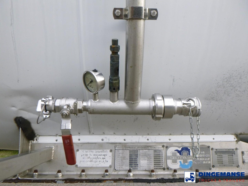 MAISONNEUVE Chemical ACID tank inox L4BH 22.4 m3 / 1 comp (caustic soda) - نصف مقطورة صهريج: صور 5 MAISONNEUVE Chemical ACID tank inox L4BH 22.4 m3 / 1 comp (caustic soda) - نصف مقطورة صهريج: صور 5