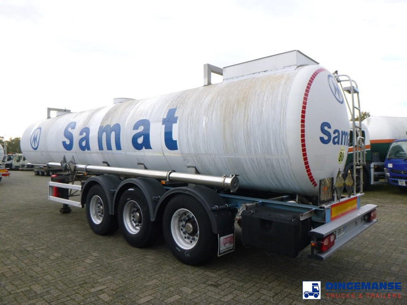 MAISONNEUVE Chemical ACID tank inox L4BH 22.4 m3 / 1 comp (caustic soda) - نصف مقطورة صهريج: صور 3 MAISONNEUVE Chemical ACID tank inox L4BH 22.4 m3 / 1 comp (caustic soda) - نصف مقطورة صهريج: صور 3