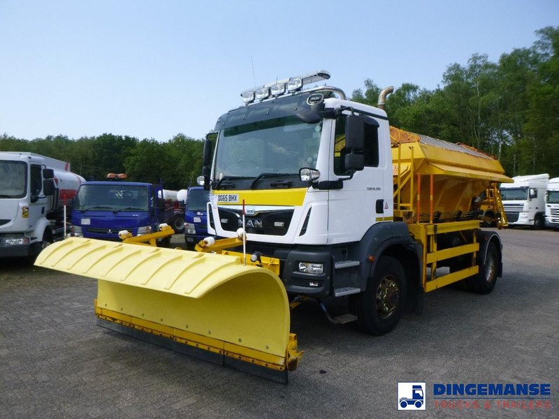 MAN TGM 18.290 4X4 RHD gritter / snow plough - جرافة ثلج: صور 1 MAN TGM 18.290 4X4 RHD gritter / snow plough - جرافة ثلج: صور 1