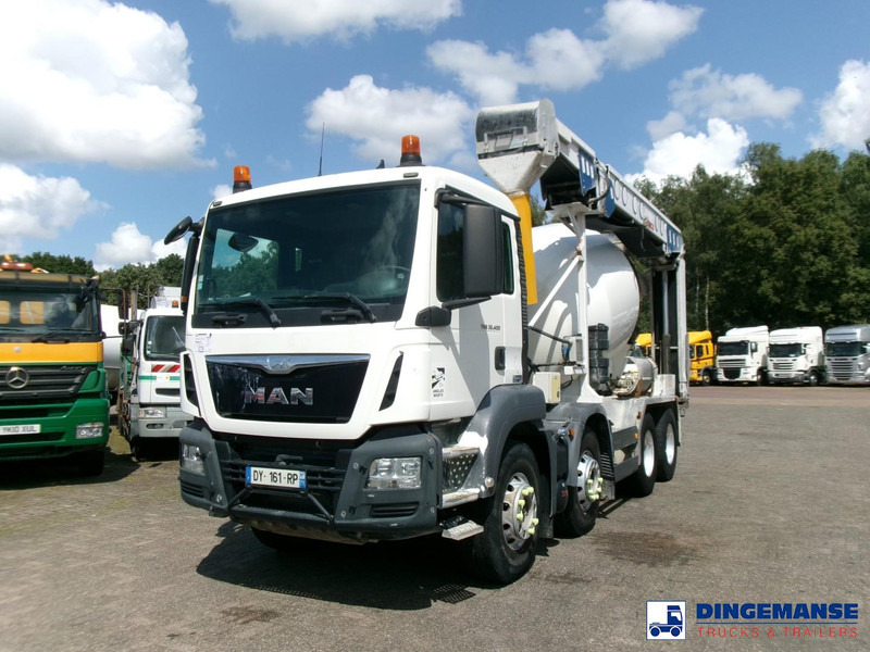MAN TGS 32.360 8X4 Euro 6 Imer belt mixer 9 m3 - شاحنة خلاطة خرسانة: صور 1 MAN TGS 32.360 8X4 Euro 6 Imer belt mixer 9 m3 - شاحنة خلاطة خرسانة: صور 1