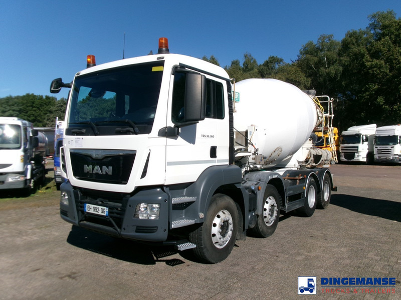 MAN TGS 32.360 8X4 Euro 6 Imer concrete mixer 9 m3 - شاحنة خلاطة خرسانة: صور 1 MAN TGS 32.360 8X4 Euro 6 Imer concrete mixer 9 m3 - شاحنة خلاطة خرسانة: صور 1
