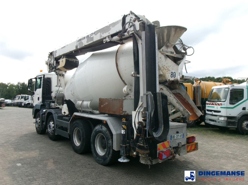 MAN TGS 32.360 8X4 Euro 6 Liebherr concrete mixer 8 m3 + belt - شاحنة خلاطة خرسانة: صور 3 MAN TGS 32.360 8X4 Euro 6 Liebherr concrete mixer 8 m3 + belt - شاحنة خلاطة خرسانة: صور 3