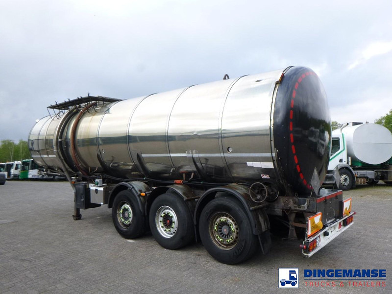 METALOVOUGA Bitumen tank inox 32 m3 / 1 comp + pump - نصف مقطورة صهريج: صور 3 METALOVOUGA Bitumen tank inox 32 m3 / 1 comp + pump - نصف مقطورة صهريج: صور 3
