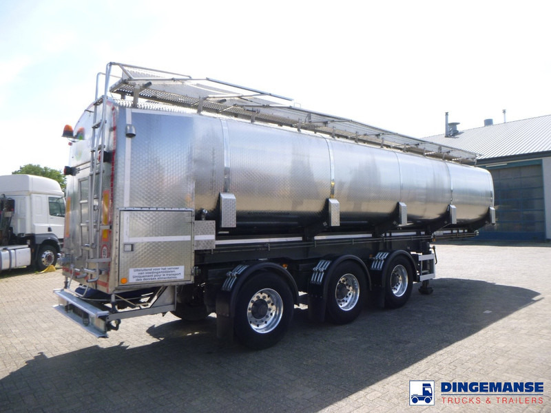 Mafa Food (milk) tank inox 29 m3 / 3 comp + pump - مقطورة صهريج: صور 4 Mafa Food (milk) tank inox 29 m3 / 3 comp + pump - مقطورة صهريج: صور 4