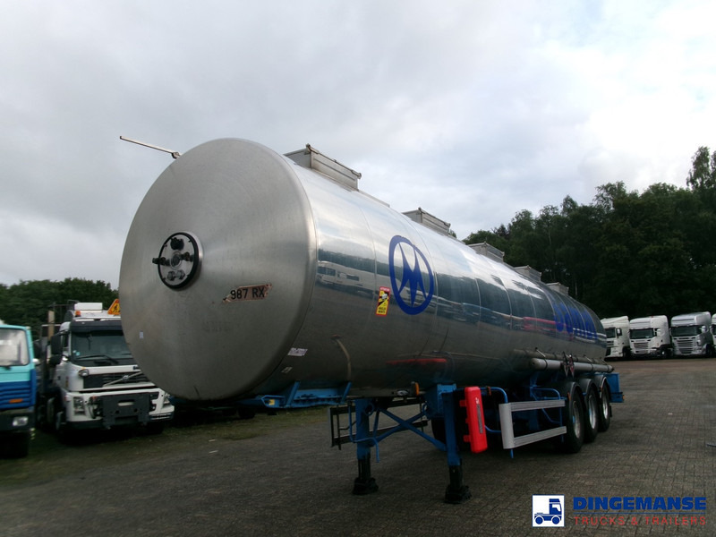 Magyar Chemical tank inox 32.5m3 / 1 comp - نصف مقطورة صهريج: صور 1 Magyar Chemical tank inox 32.5m3 / 1 comp - نصف مقطورة صهريج: صور 1