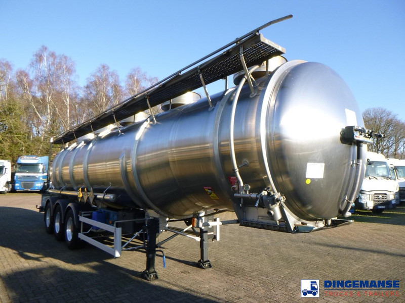 Magyar Chemical tank inox 34.5 m3 / 1 comp - نصف مقطورة صهريج: صور 2 Magyar Chemical tank inox 34.5 m3 / 1 comp - نصف مقطورة صهريج: صور 2
