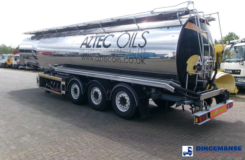 Magyar Heavy oil tank inox 37 m3 / 5 comp + pump - نصف مقطورة صهريج: صور 3 Magyar Heavy oil tank inox 37 m3 / 5 comp + pump - نصف مقطورة صهريج: صور 3
