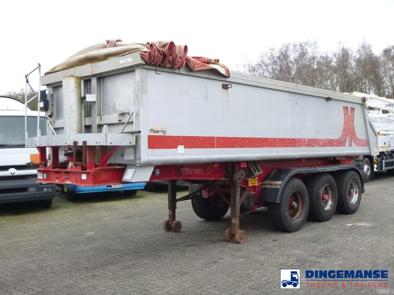 Meierling Tipper trailer alu 21 m3 + tarpaulin - قلابة نصف مقطورة: صور 1 Meierling Tipper trailer alu 21 m3 + tarpaulin - قلابة نصف مقطورة: صور 1