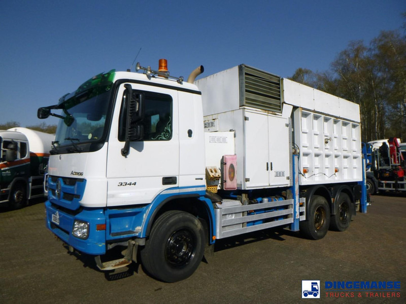 Mercedes-Benz Actros 3344 6x4 Saugbagger / vacuum excavator - فراغ شاحنة: صور 1 Mercedes-Benz Actros 3344 6x4 Saugbagger / vacuum excavator - فراغ شاحنة: صور 1