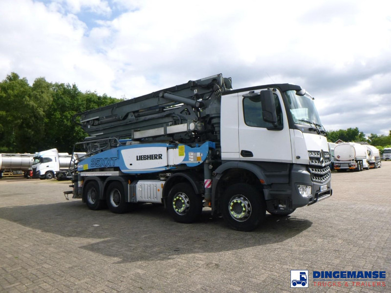 Mercedes-Benz Arocs 8x4 Liebherr 35 XXT concrete pump 35 m - مضخة خرسانة: صور 2 Mercedes-Benz Arocs 8x4 Liebherr 35 XXT concrete pump 35 m - مضخة خرسانة: صور 2