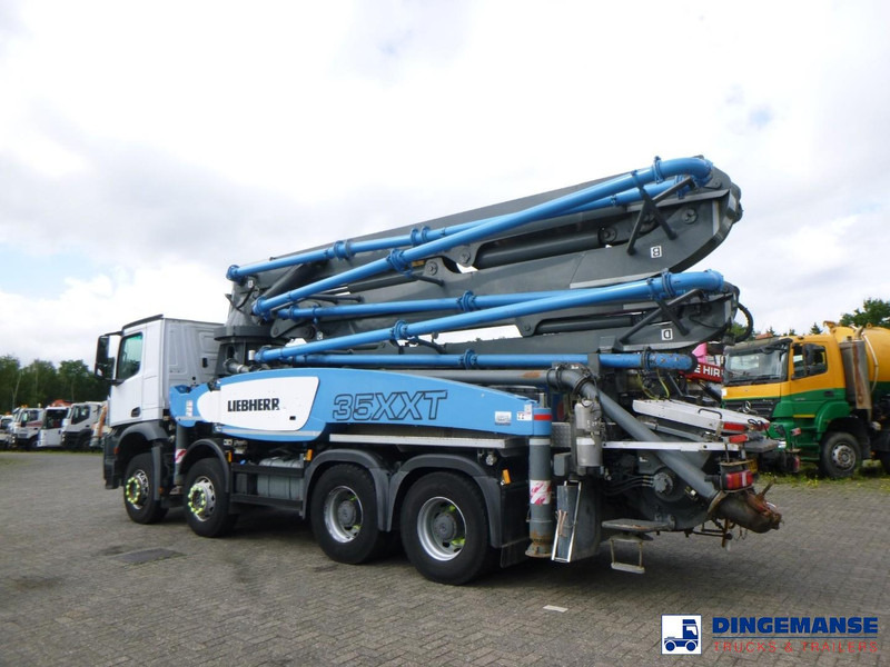 Mercedes-Benz Arocs 8x4 Liebherr 35 XXT concrete pump 35 m - مضخة خرسانة: صور 4 Mercedes-Benz Arocs 8x4 Liebherr 35 XXT concrete pump 35 m - مضخة خرسانة: صور 4