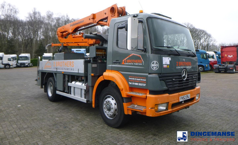 Mercedes-Benz Atego 1823 4x2 Putzmeister concrete pump 16 m - مضخة خرسانة ثابتة: صور 2 Mercedes-Benz Atego 1823 4x2 Putzmeister concrete pump 16 m - مضخة خرسانة ثابتة: صور 2