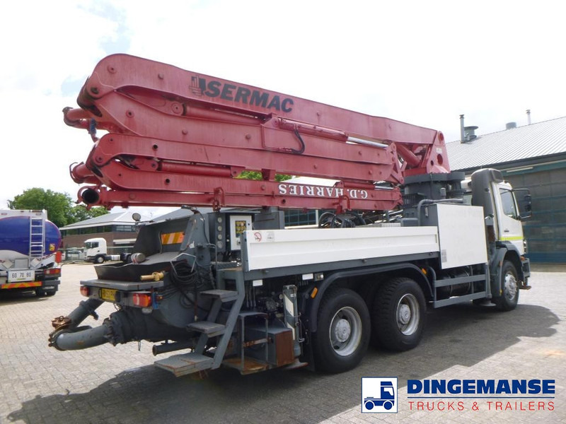 Mercedes-Benz Atego 6x4 Sermac SCL120 concrete pump - مضخة خرسانة: صور 3 Mercedes-Benz Atego 6x4 Sermac SCL120 concrete pump - مضخة خرسانة: صور 3