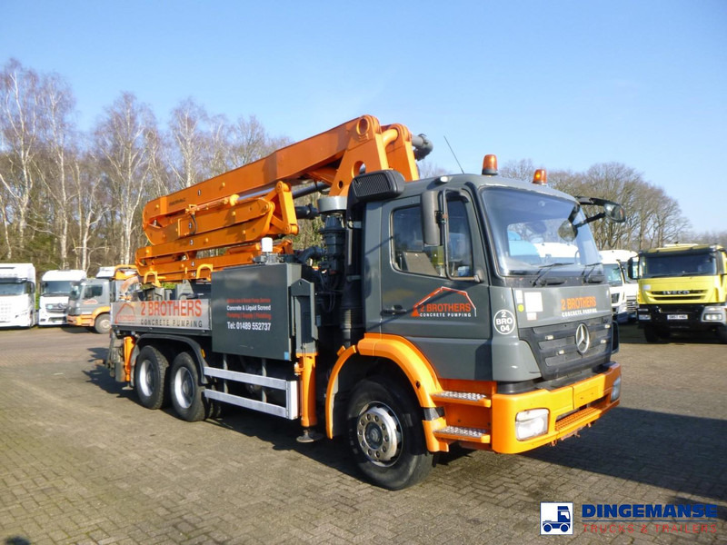 Mercedes-Benz Axor 2633 6x4 RHD Sermac SCL 130 concrete pump 32 m - مضخة خرسانة: صور 2 Mercedes-Benz Axor 2633 6x4 RHD Sermac SCL 130 concrete pump 32 m - مضخة خرسانة: صور 2