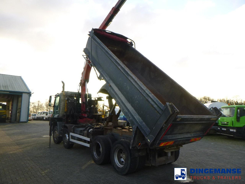Mercedes-Benz Axor 3236 8x4 RHD tipper + Hiab 1283 DK-2 Duo - شاحنة كرين: صور 3 Mercedes-Benz Axor 3236 8x4 RHD tipper + Hiab 1283 DK-2 Duo - شاحنة كرين: صور 3