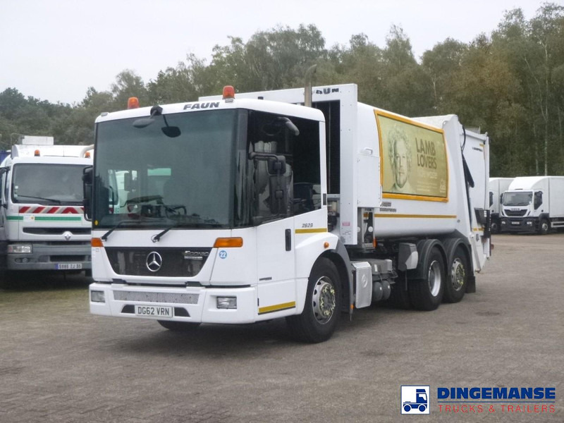 Mercedes-Benz Econic 2629 6x2 RHD Faun Variopress refuse truck - شاحنة القمامة: صور 1 Mercedes-Benz Econic 2629 6x2 RHD Faun Variopress refuse truck - شاحنة القمامة: صور 1