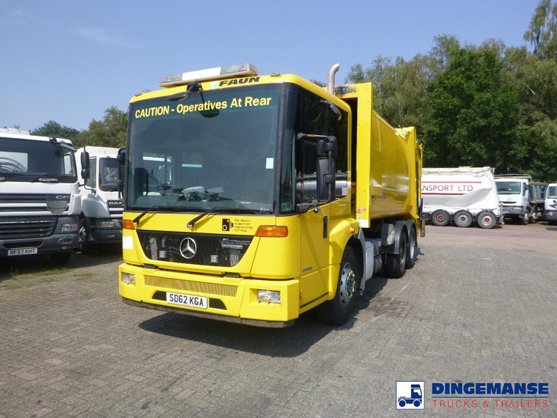 Mercedes-Benz Econic 2633 6x4 RHD Euro 5 EEV Faun Variopress refuse truck - شاحنة القمامة: صور 1 Mercedes-Benz Econic 2633 6x4 RHD Euro 5 EEV Faun Variopress refuse truck - شاحنة القمامة: صور 1