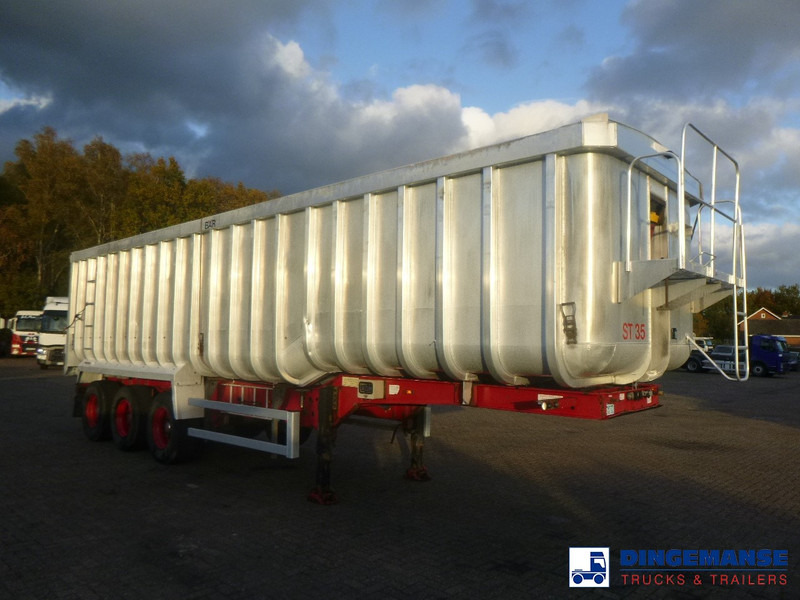 Montracon Tipper trailer alu 53.6 m3 + tarpaulin - قلابة نصف مقطورة: صور 2 Montracon Tipper trailer alu 53.6 m3 + tarpaulin - قلابة نصف مقطورة: صور 2
