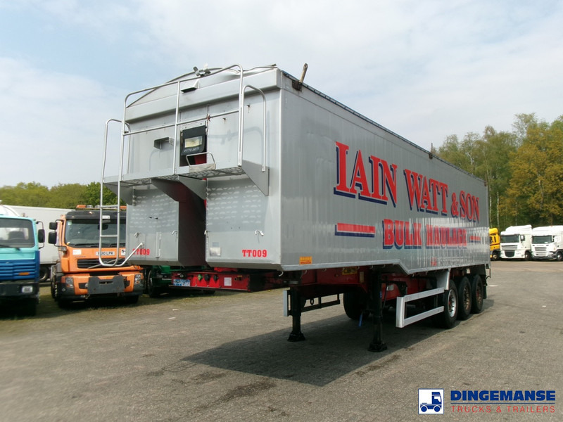 Montracon Tipper trailer alu 55 m3 + tarpaulin - قلابة نصف مقطورة: صور 1 Montracon Tipper trailer alu 55 m3 + tarpaulin - قلابة نصف مقطورة: صور 1