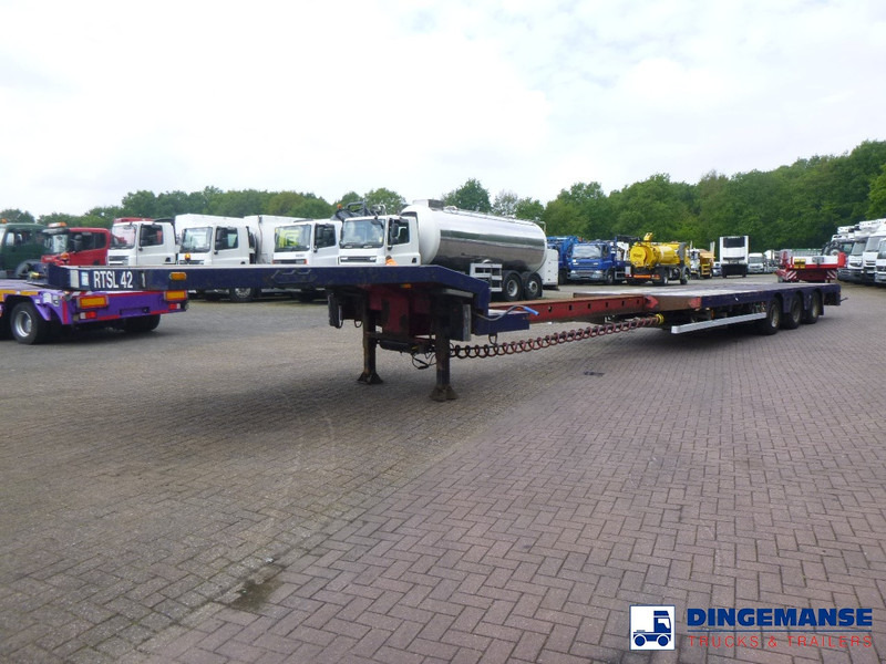 Nooteboom 3-axle semi-lowbed trailer OSDS-48-03V / ext. 15 m - عربة مسطحة منخفضة نصف مقطورة: صور 1 Nooteboom 3-axle semi-lowbed trailer OSDS-48-03V / ext. 15 m - عربة مسطحة منخفضة نصف مقطورة: صور 1
