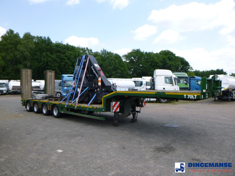 Nooteboom 4-axle lowbed trailer 73t OSD-73 - عربة مسطحة منخفضة نصف مقطورة: صور 2 Nooteboom 4-axle lowbed trailer 73t OSD-73 - عربة مسطحة منخفضة نصف مقطورة: صور 2