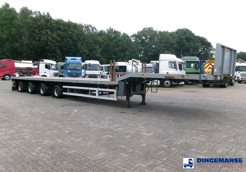 Nooteboom 4-axle semi-lowbed trailer OVB-65-04V ext. 43 m - عربة مسطحة منخفضة نصف مقطورة: صور 2 Nooteboom 4-axle semi-lowbed trailer OVB-65-04V ext. 43 m - عربة مسطحة منخفضة نصف مقطورة: صور 2