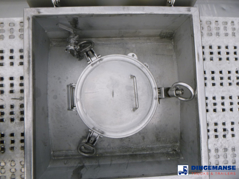 نصف مقطورة صهريج Parcisa Chemical tank inox L4BH 30 m3 / 1 comp / ADR 30/03/24: صور 16