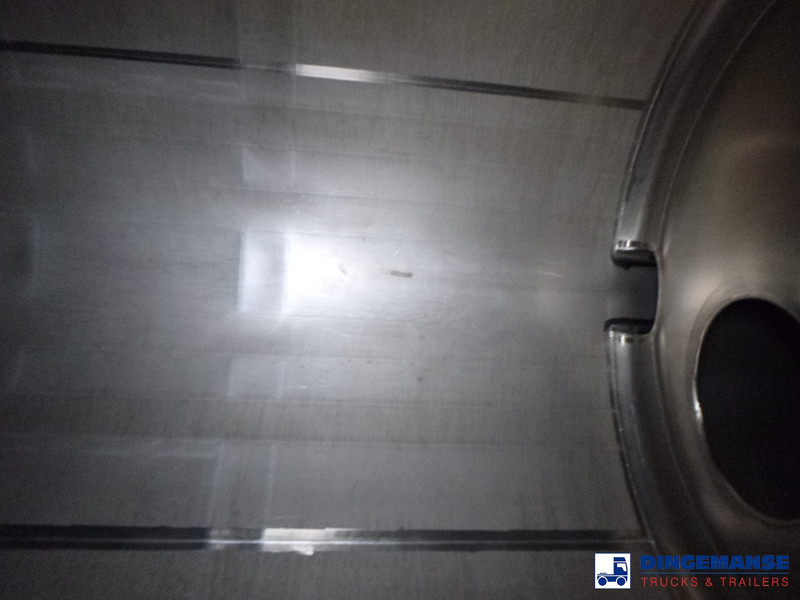 نصف مقطورة صهريج Parcisa Chemical tank inox L4BH 30 m3 / 1 comp / ADR 30/03/24: صور 13