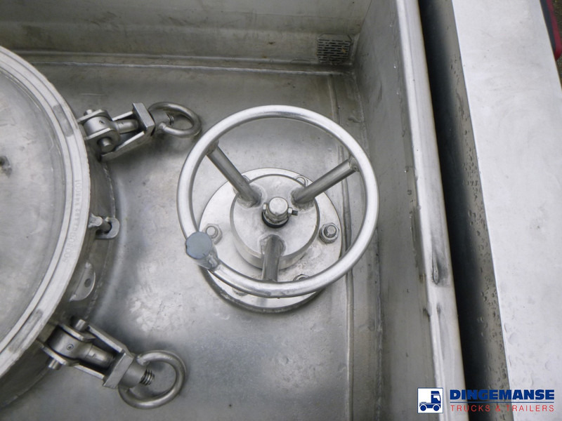 نصف مقطورة صهريج Parcisa Chemical tank inox L4BH 30 m3 / 1 comp / ADR 30/03/24: صور 18