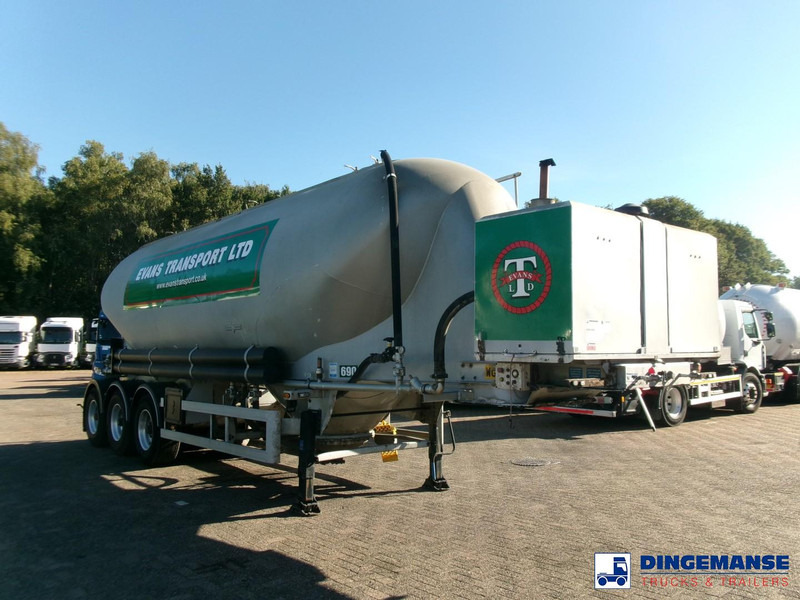 SPITZER Powder tank alu 37 m3 / 1 comp + compressor - نصف مقطورة صهريج: صور 2 SPITZER Powder tank alu 37 m3 / 1 comp + compressor - نصف مقطورة صهريج: صور 2