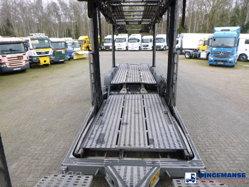 شاحنة نقل سيارات شاحنة Scania P 410 6x2 RHD Rolfo car transporter: صور 15