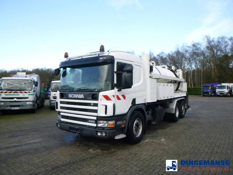 Scania P124-420 6x2 vacuum tank 10.5 m3 - فراغ شاحنة: صور 1 Scania P124-420 6x2 vacuum tank 10.5 m3 - فراغ شاحنة: صور 1