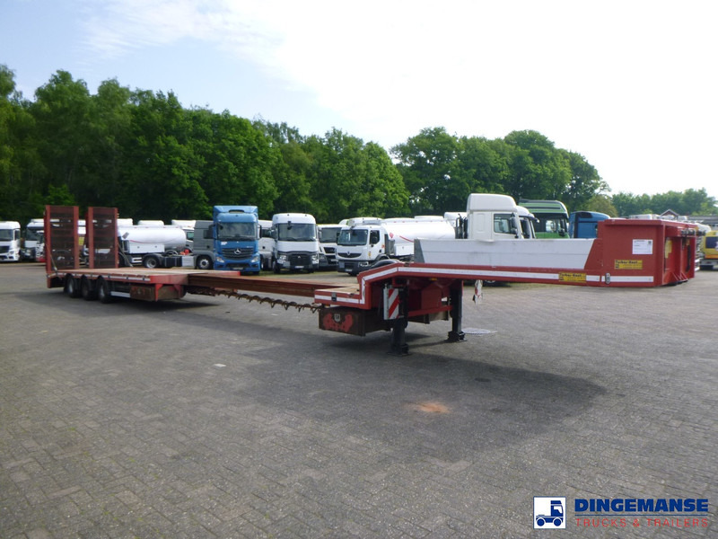 TURBO'S HOET 3-axle semi-lowbed trailer 39 t + ramps - عربة مسطحة منخفضة نصف مقطورة: صور 2 TURBO'S HOET 3-axle semi-lowbed trailer 39 t + ramps - عربة مسطحة منخفضة نصف مقطورة: صور 2