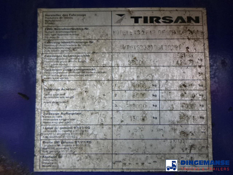 Tirsan 3 axle Platform trailer - نصف مقطورة مسطحة: صور 5 Tirsan 3 axle Platform trailer - نصف مقطورة مسطحة: صور 5