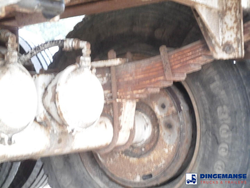 عربة مسطحة منخفضة نصف مقطورة Traylona 2-axle platform trailer 39000KG / Extendable 19M: صور 8