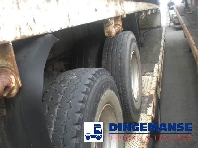 عربة مسطحة منخفضة نصف مقطورة Traylona 2-axle platform trailer 39000KG / Extendable 19M: صور 6