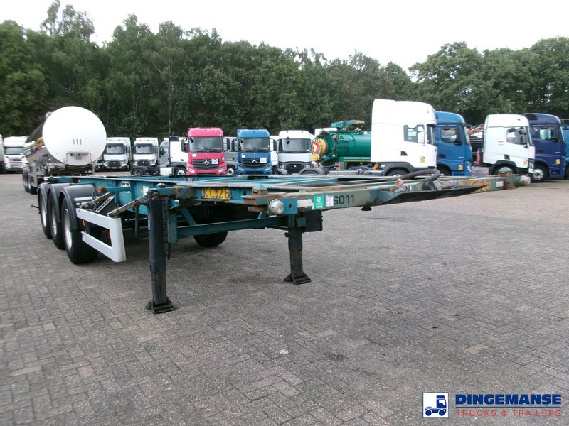 Van Hool 3-axle container chassis 20,30 ft. - شاحنات الحاويات/ جسم علوي قابل للتغيير نصف مقطورة: صور 2 Van Hool 3-axle container chassis 20,30 ft. - شاحنات الحاويات/ جسم علوي قابل للتغيير نصف مقطورة: صور 2